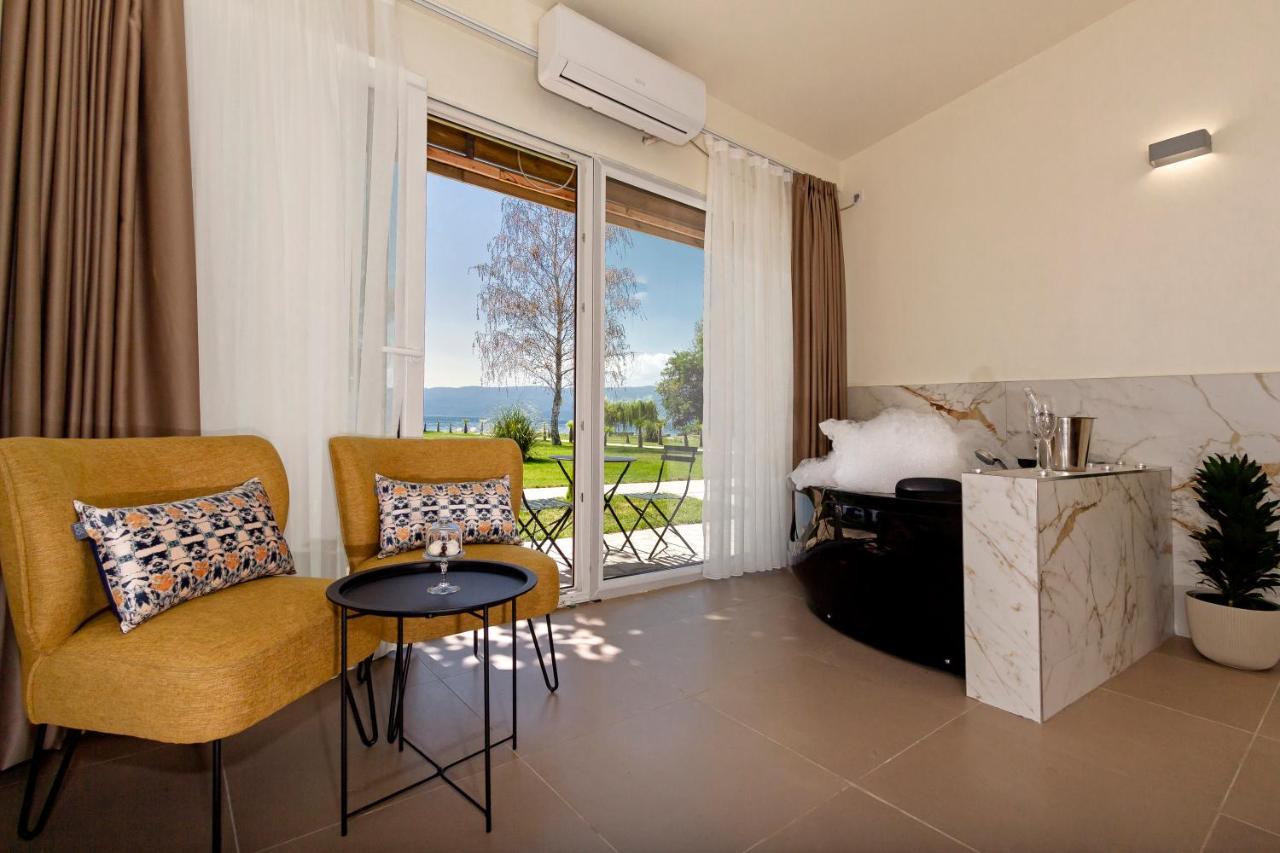 Green Space Hotel Ohrid Bagian luar foto